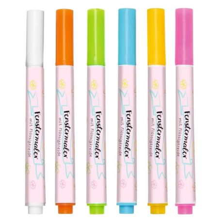 Fenstermaler 6er Set