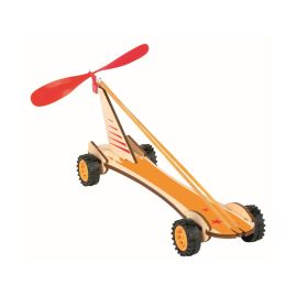 PhänoMINT Bausatz Rennwagen mit Gummimotor