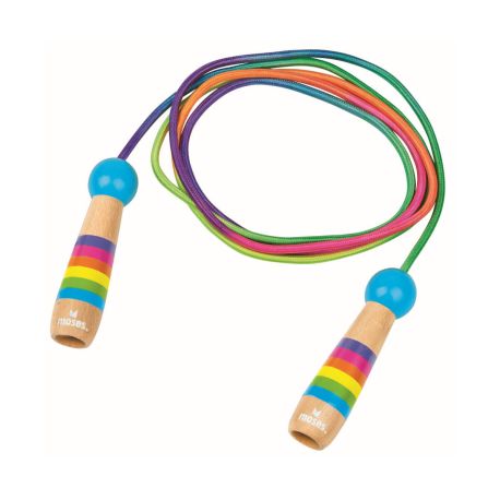 Regenbogen Springseil