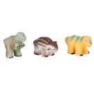 Schlüpfende Dinos im Ei