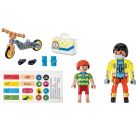 PLAYMOBIL 71245 Sanitäter mit Patient