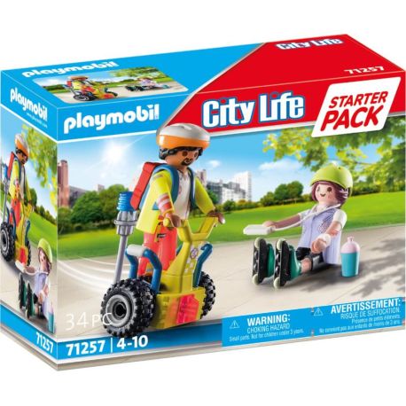 PLAYMOBIL 71257 Starter Pack Rettung mit Balance-Racer