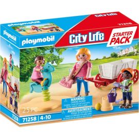 PLAYMOBIL 71258 Starter Pack Erzieherin mit Bollerwagen