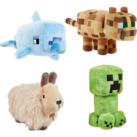 Minecraft Kuscheltiere, Plüschtier vers. Charaktere