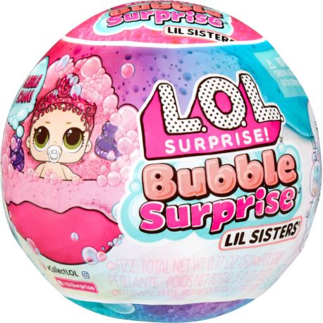 L.O.L. Surprise Bubble Surprise Lil Sisters Asst in PDQ