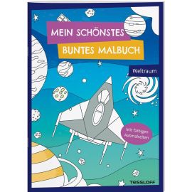 Mein schönstes buntes Malbuch. Weltraum