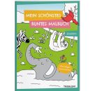 Mein schönstes buntes Malbuch. Zootiere