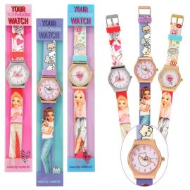 TOPModel Silikon Armbanduhr mit Metallgehäuse