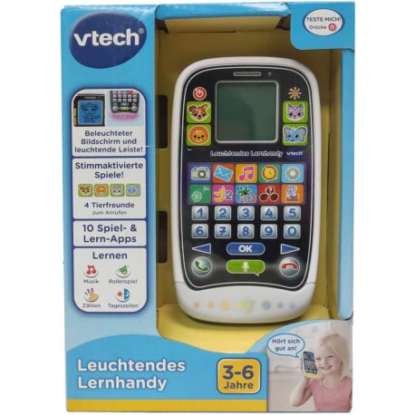 Leuchtendes Lernhandy