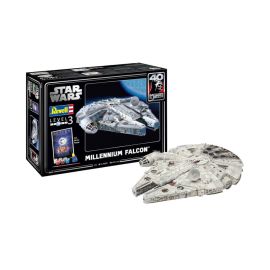 Geschenkset Millennium Falcon, Revell Modellbausatz mit Basiszubehör