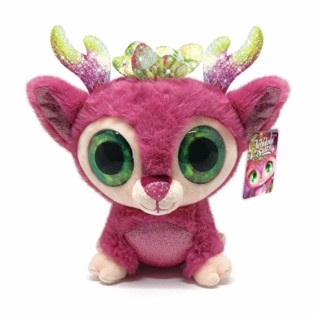 Buntes Plüsch-Maskottchen Elana (20cm groß).