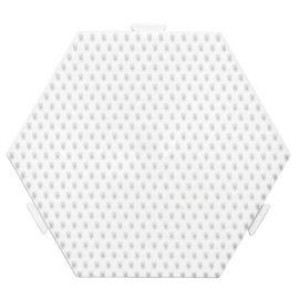 Hama® Bügelperlen Stiftplatte medium Sechseck zusammensteckbar.