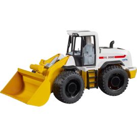 Bruder 03412 Gelenkradlader (gelb weiß)