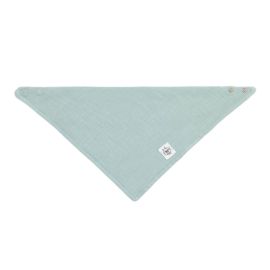 Musselin Dreieckstuch silver grey