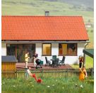H0 Gartenmöbel und Grill