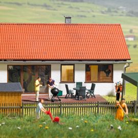 H0 Gartenmöbel und Grill