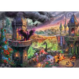 Puzzle 1000  Teile  Kinkade Disney Maleficen