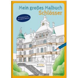 Mein großes Malbuch. Schlösser