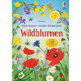 Mein Immer-wieder-Stickerbuch: Wildblumen
