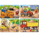 Ravensburger 5717 Puzzle Tiere auf der Baustelle 2 4 6 8  Teile