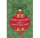 Ravensburger 17357 Puzzle Merry Christmas and a Happy New Year 99 Teile