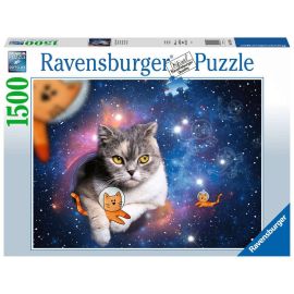 Ravensburger 17439 Puzzle Katzen fliegen im Weltall 1500 Teile