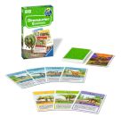 Ravensburger 22359 Wieso? Weshalb? Warum? Dinosaurier Quartett - Mitbringspiel mit detailreich gestalteten Karten zu s