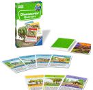 Ravensburger 22359 Wieso? Weshalb? Warum? Dinosaurier Quartett - Mitbringspiel mit detailreich gestalteten Karten zu s