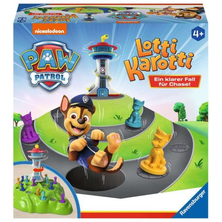 Ravensburger 22372 - PAW Patrol Lotti Karotti, Spiele-Klassiker mit den Serienhelden aus PAW Patrol, für 2 bis 4 Kinde