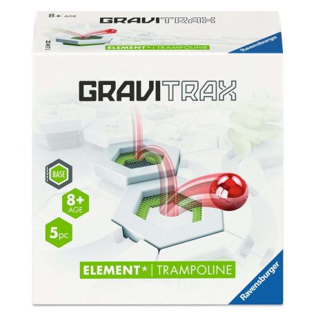 Ravensburger GraviTrax Element Trampolin 22417 - GraviTrax Erweiterung für deine Kugelbahn - Murmelbahn und Konstrukti