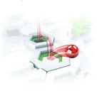 Ravensburger GraviTrax Element Trampolin 22417 - GraviTrax Erweiterung für deine Kugelbahn - Murmelbahn und Konstrukti