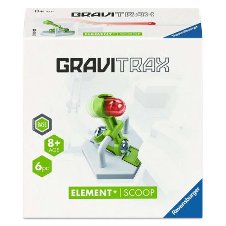 Ravensburger GraviTrax Element Scoop 22418 - GraviTrax Erweiterung für deine Kugelbahn - Murmelbahn und Konstruktionss