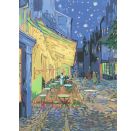 Ravensburger CreArt - Malen nach Zahlen 23519 – ART Collection: Caféterrasse am Abend (Van Gogh) – ab 14 Jahren
