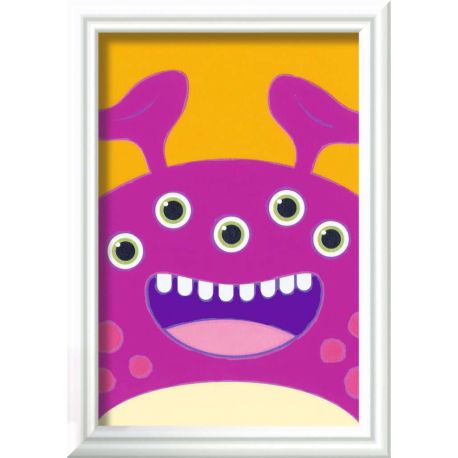Ravensburger Malen nach Zahlen 23629 - Lila Monster - Kinder ab 7 Jahren