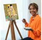 Ravensburger CreArt - Malen nach Zahlen 23648 – ART Collection: Der Kuss (Klimt) – ab 14 Jahren