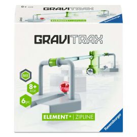 Ravensburger GraviTrax Element Zipline 27472 - GraviTrax Erweiterung für deine Kugelbahn - Murmelbahn und Konstruktion