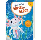 Ravensburger Mein toller Rätselblock ab 8 Jahre über 100 Rätsel und Knobeleien - Sudoku, Logicals, Labyrinthe, Worträt