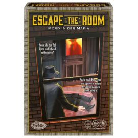 ThinkFun - 76535 - Escape the Room – Mord in der Mafia, könnt ihr den Fall lösen und lebend entkommen? Ein spannendes