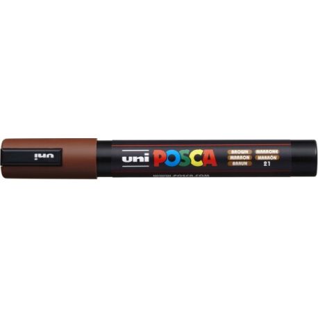 Marker UNI POSCA PC-5M braun