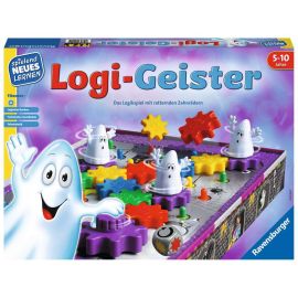 Ravensburger 25042 - Logi-Geister - Spielen und Lernen für Kinder, Lernspiel für Kinder von 5-10 Jahren, Spielend Neue