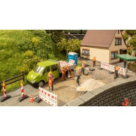 NOCH - H0 Figuren-Themenwelt Straßenarbeiten