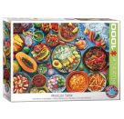 EuroGraphics Puzzle Mexikanische Spezialitäten 1000 Teile