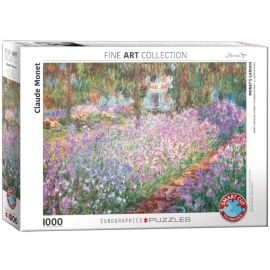 EuroGraphics Puzzle Monets Garten bei Giverny von Claude Monet 1000 Teile