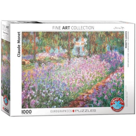 EuroGraphics Puzzle Monets Garten bei Giverny von Claude Monet 1000 Teile