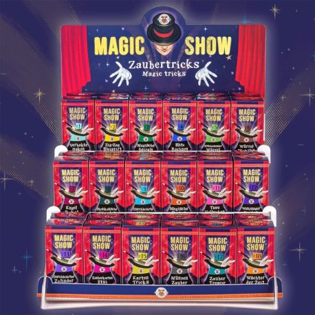 MAGIC SHOW Zaubertricks Sortiment, sortiert (1 Stück), ab 6 bzw. 8 Jahren