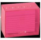 Karteibox A7 m.KK tulip