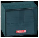 Karteibox A8 gefüllt denim