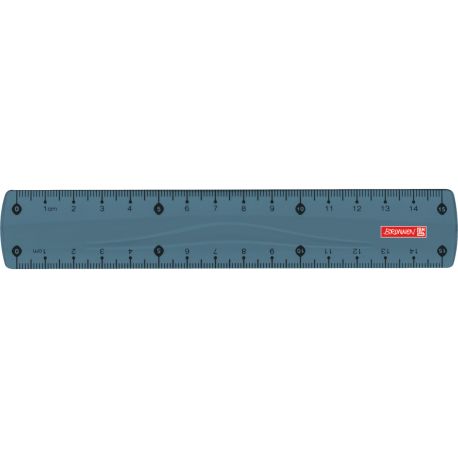 Lineal 15cm denim