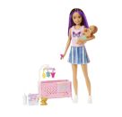 Mattel HJY33 Barbie Skipper Babysitters Inc. Skipper Playset - Sleepy Baby Skipper