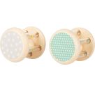 small foot Babyrasseln Tiere Pastell